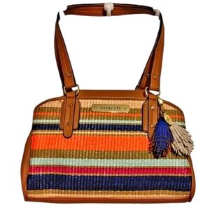 Rosetti Shoulder Bag Multicolor And Color Tan Cream